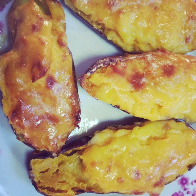 元气满满芝士焗红薯