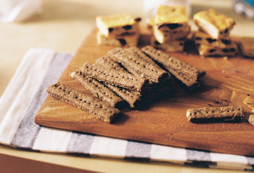 黑麦味增咸饼干