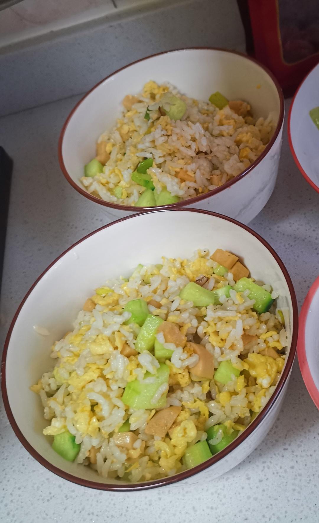 炒米饭蛋炒饭二十分钟快手家常