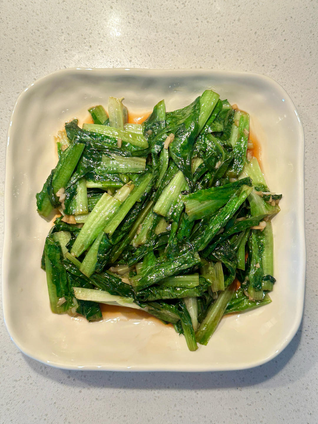 蒜蓉油麦菜（蚝油）