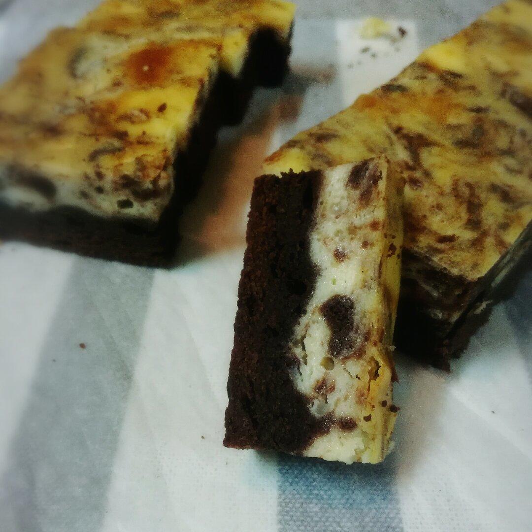 芝士布朗尼蛋糕 Cream Cheese Brownie