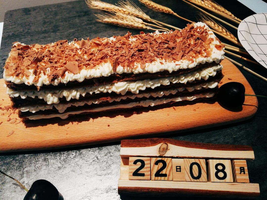 小嶋老师的橘味利口酒风味巧克力蛋糕