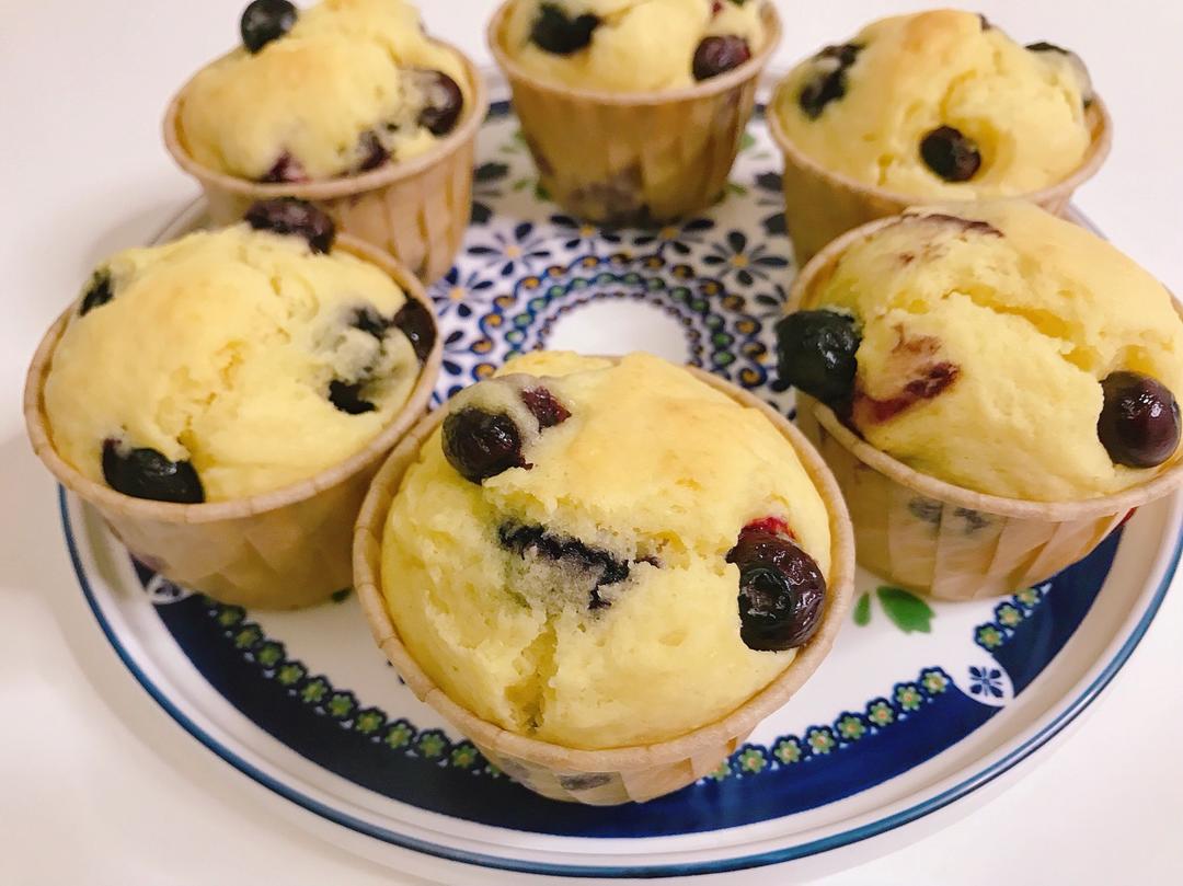蓝莓玛芬蛋糕 Blueberry Muffin