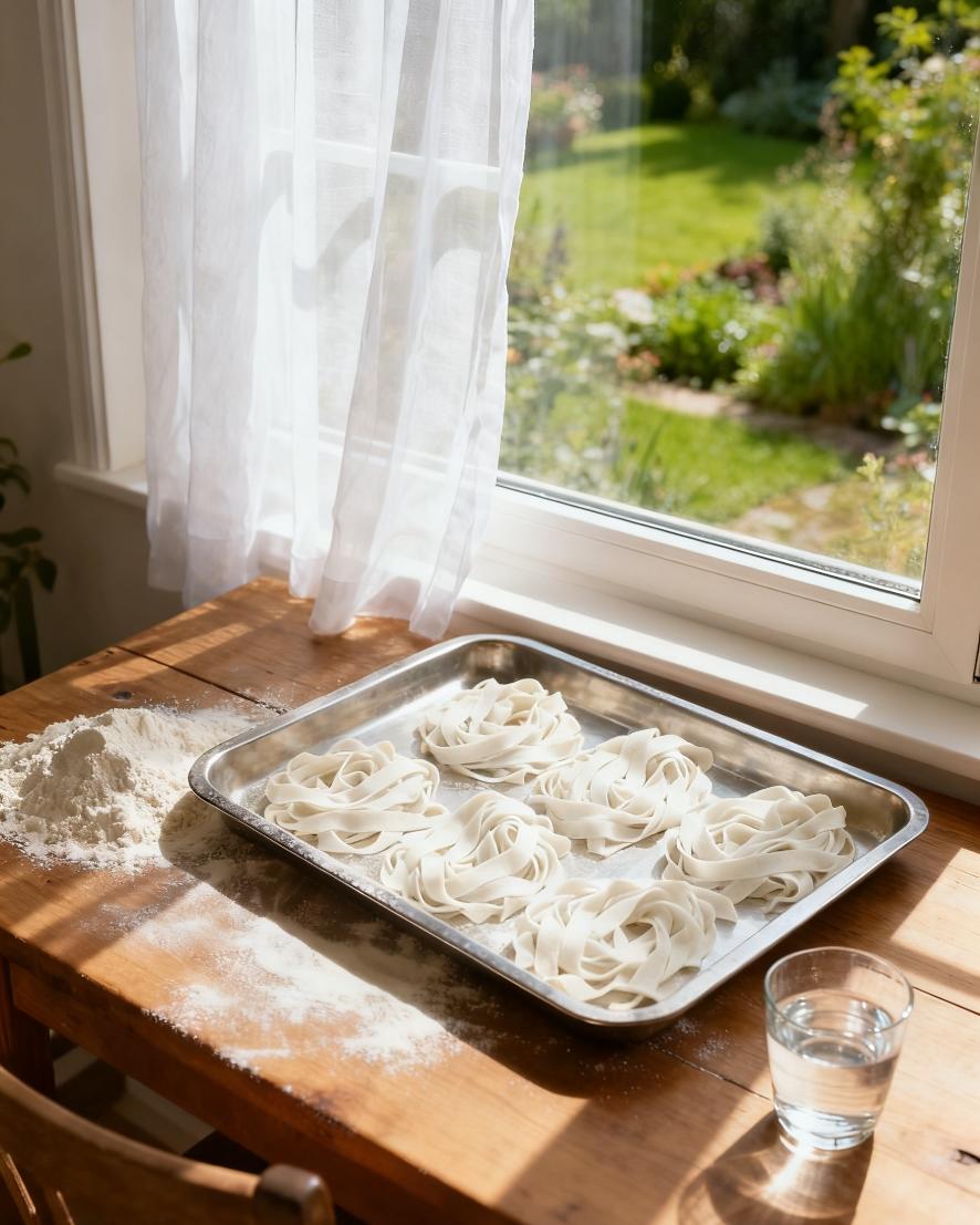 🪭基础筋道手擀面「手工面条」