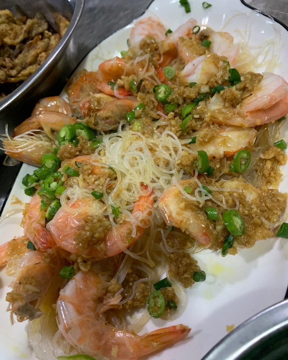 蒜蓉粉丝虾，富贵团圆蒜蓉凤尾虾，小白也能轻松做