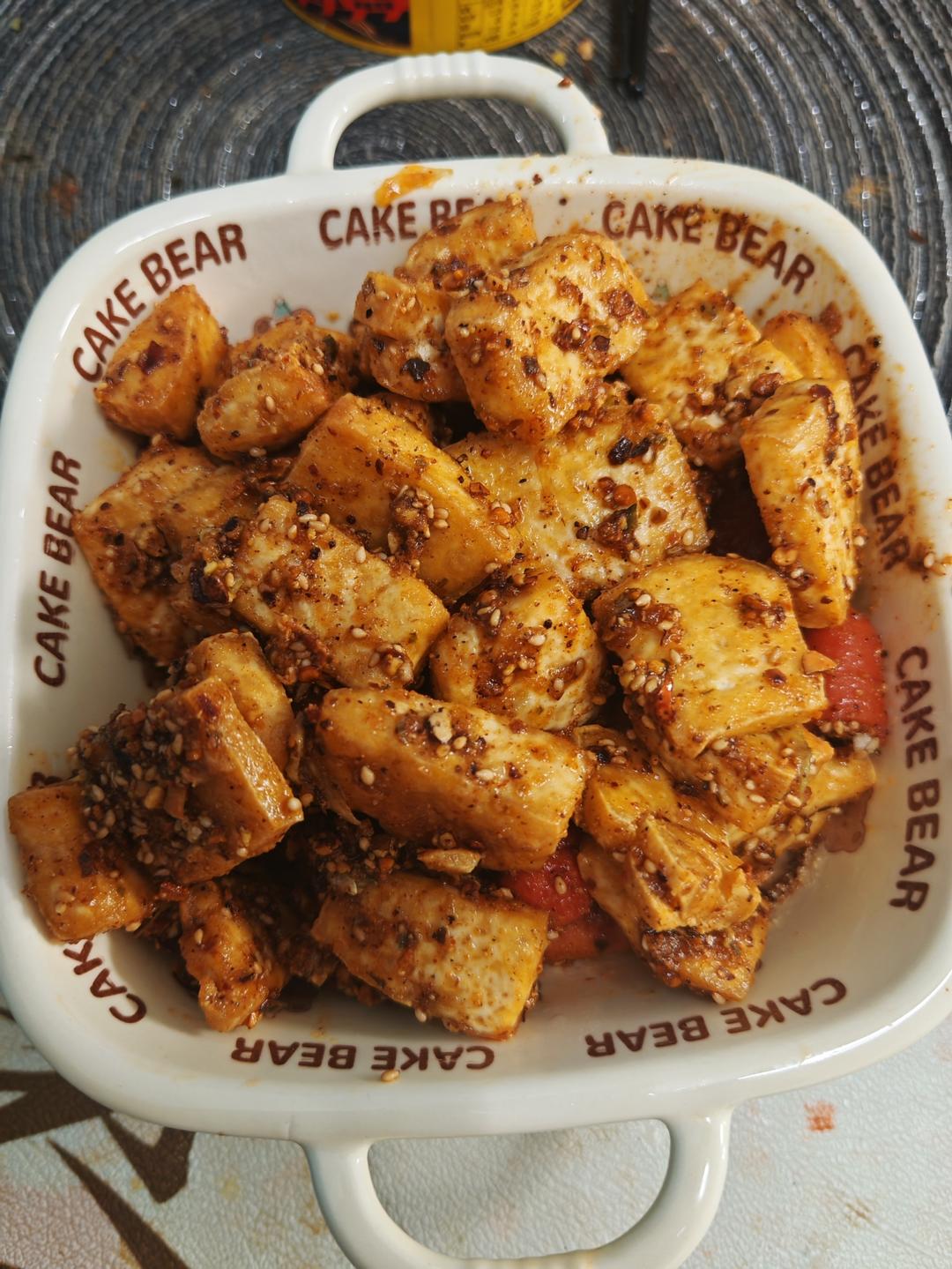 完美复刻小食街炸豆腐