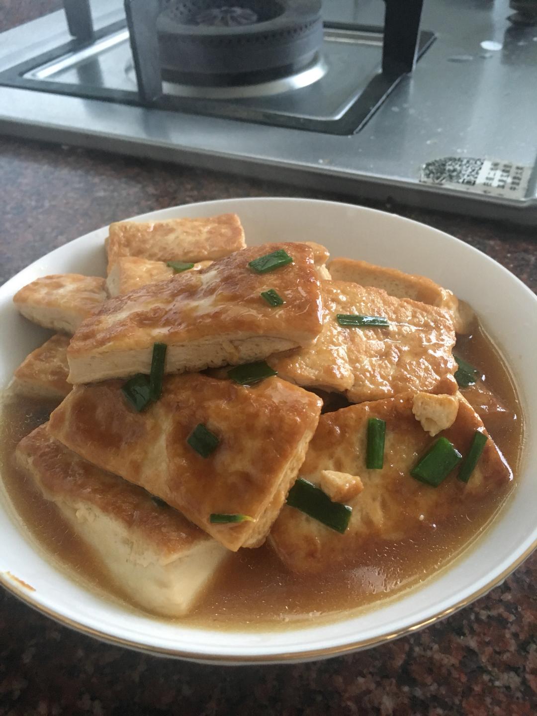 香煎豆腐的做法