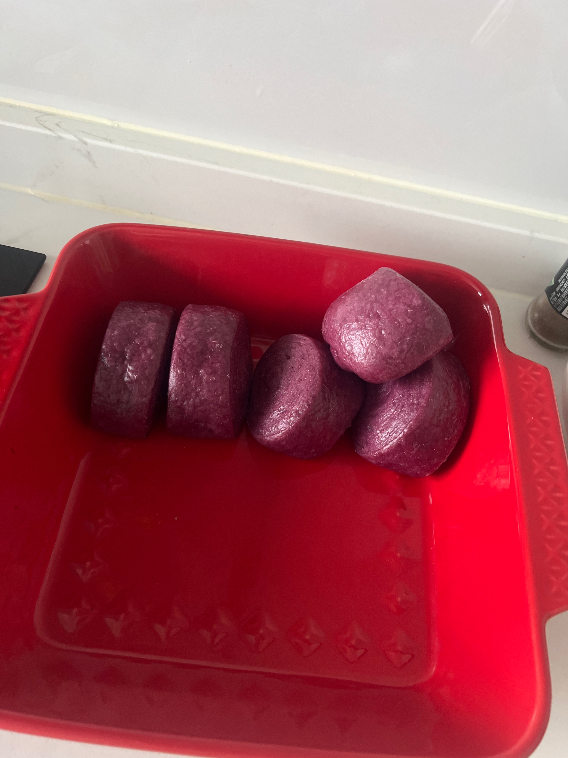 奶香紫薯馒头（一次性发酵）