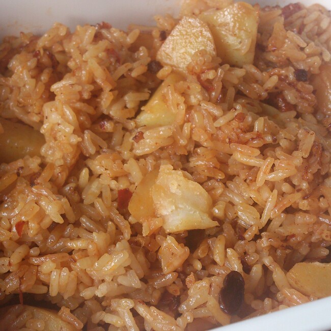 土豆焖饭（电饭锅版）