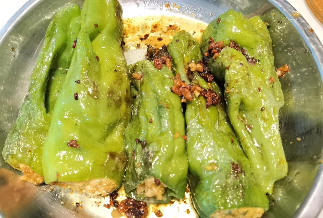 下饭菜肴--青椒酿肉