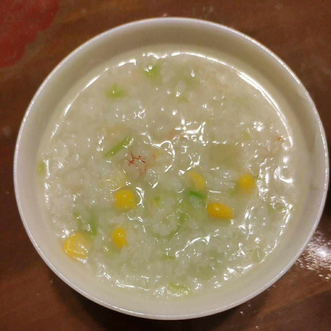 虾仁玉米粥