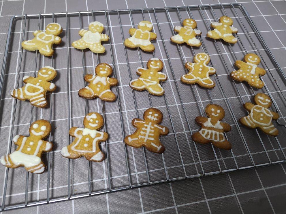 【圣诞】法式姜饼人饼干~姜糖饼干