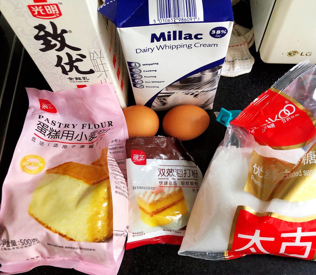 纯奶手撕吐司的做法 步骤1