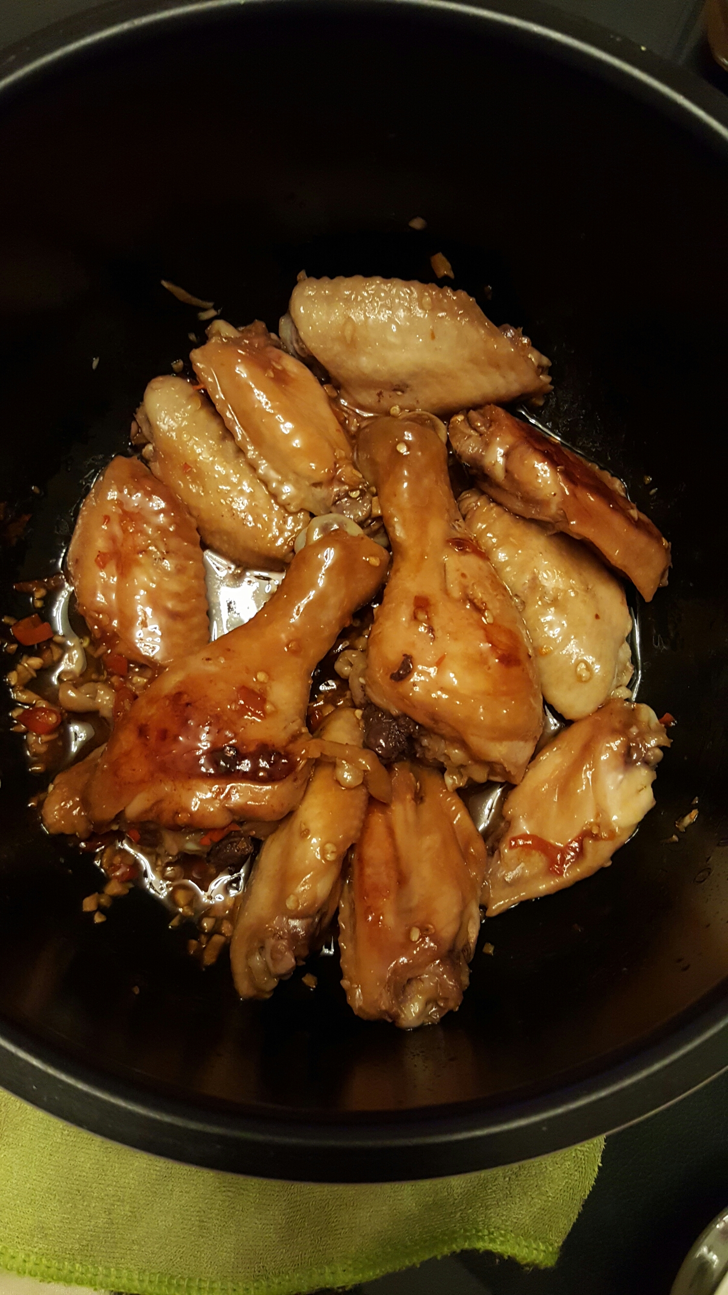 电饭锅焗鸡翅的做法