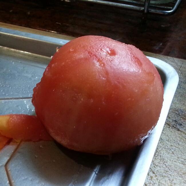 番茄快速剥皮大法的做法