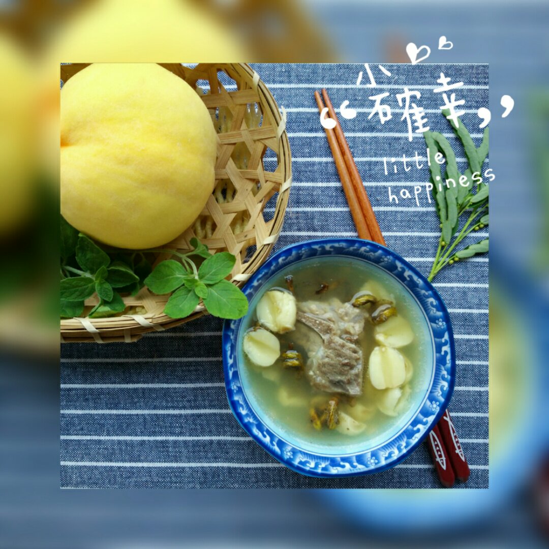 排骨莲子汤
