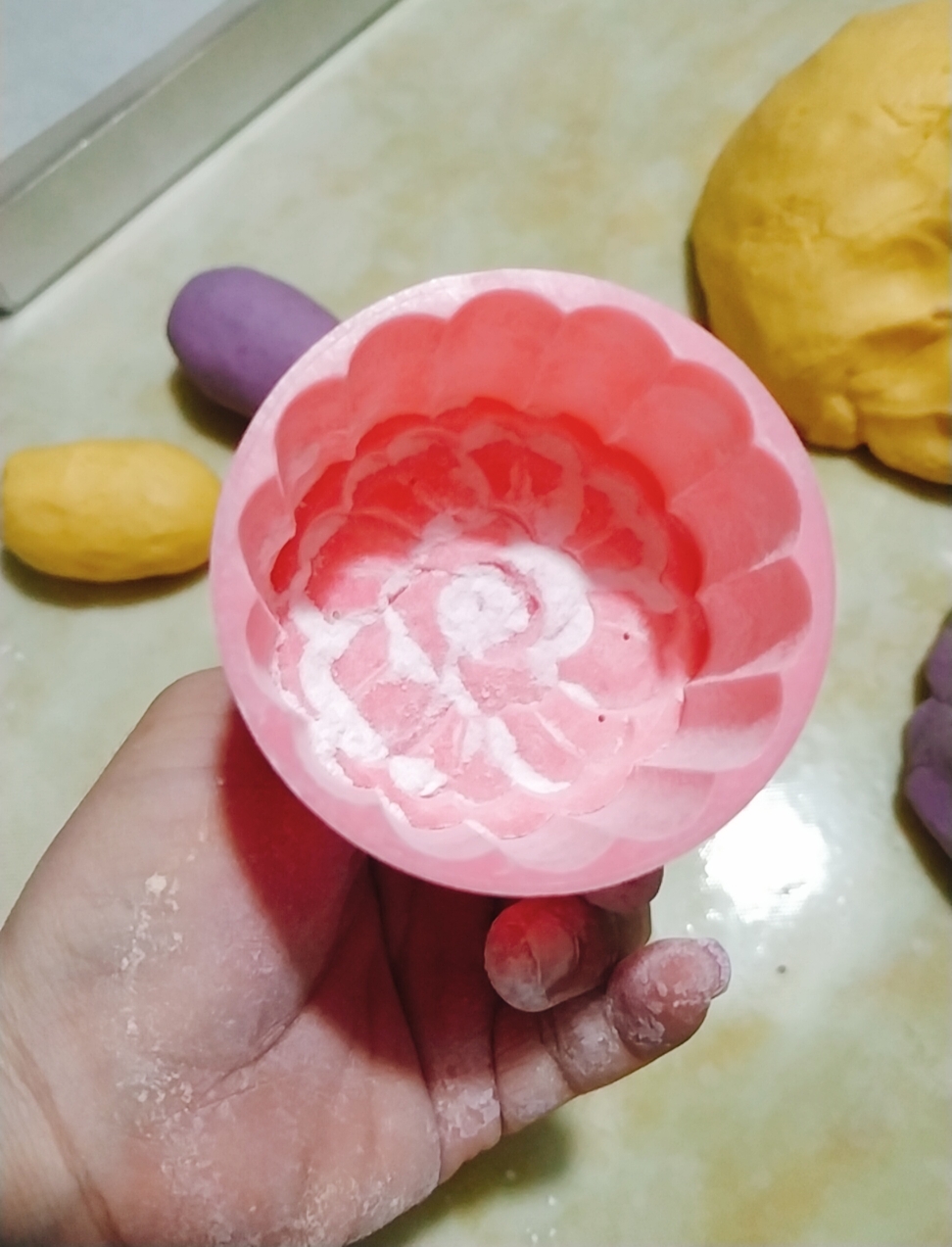 双色紫薯南瓜糯米糕(分享两种做法)的做法 步骤6