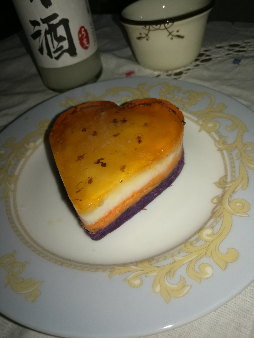 紫薯金银糕