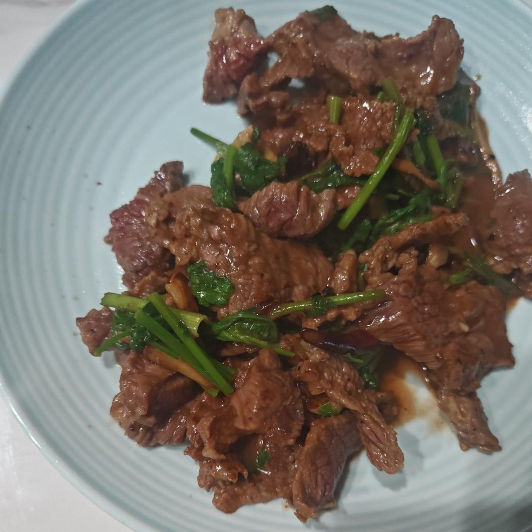 香菜牛肉