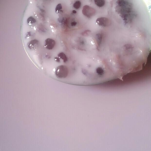 紫薯牛奶西米粥的做法