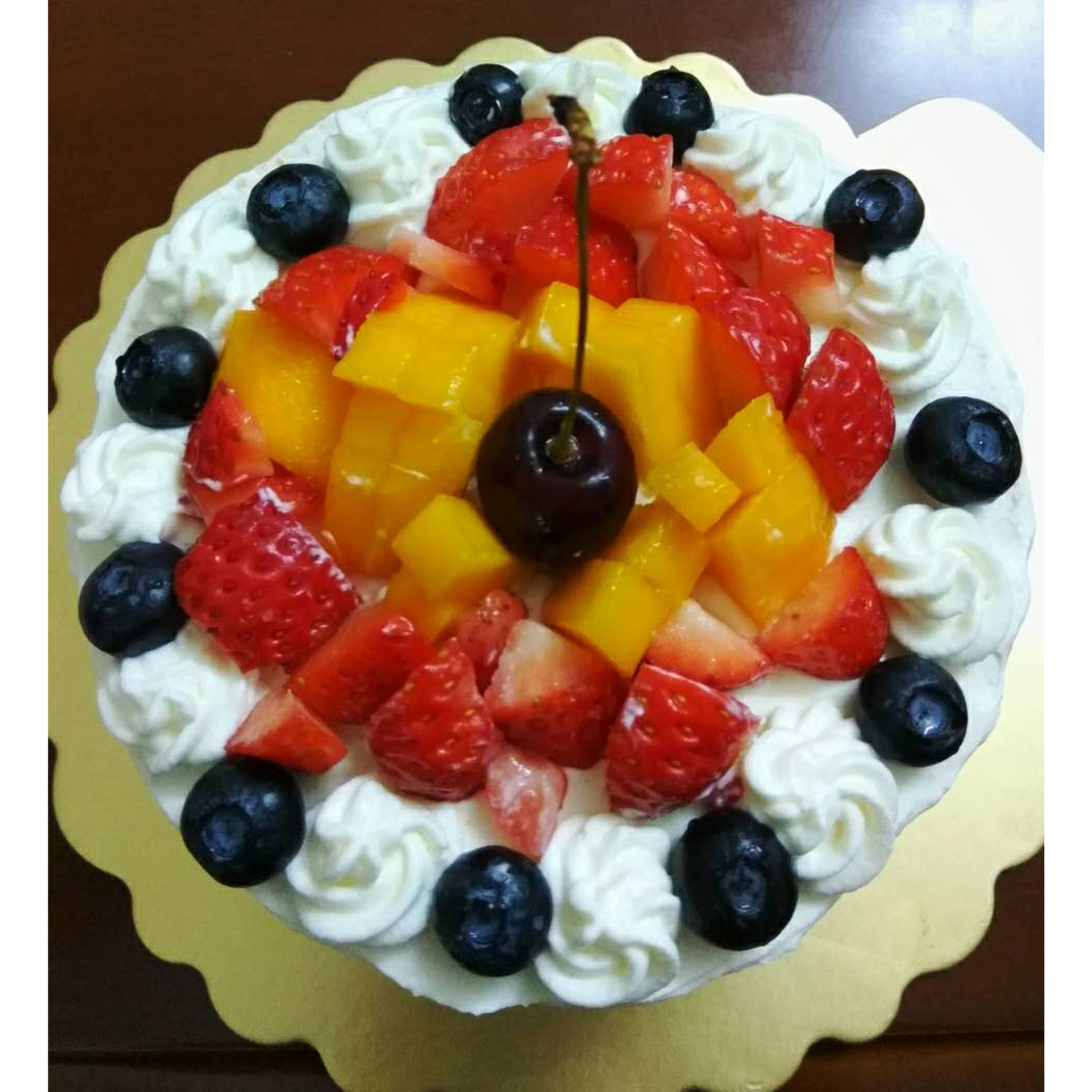 6寸水果蛋糕