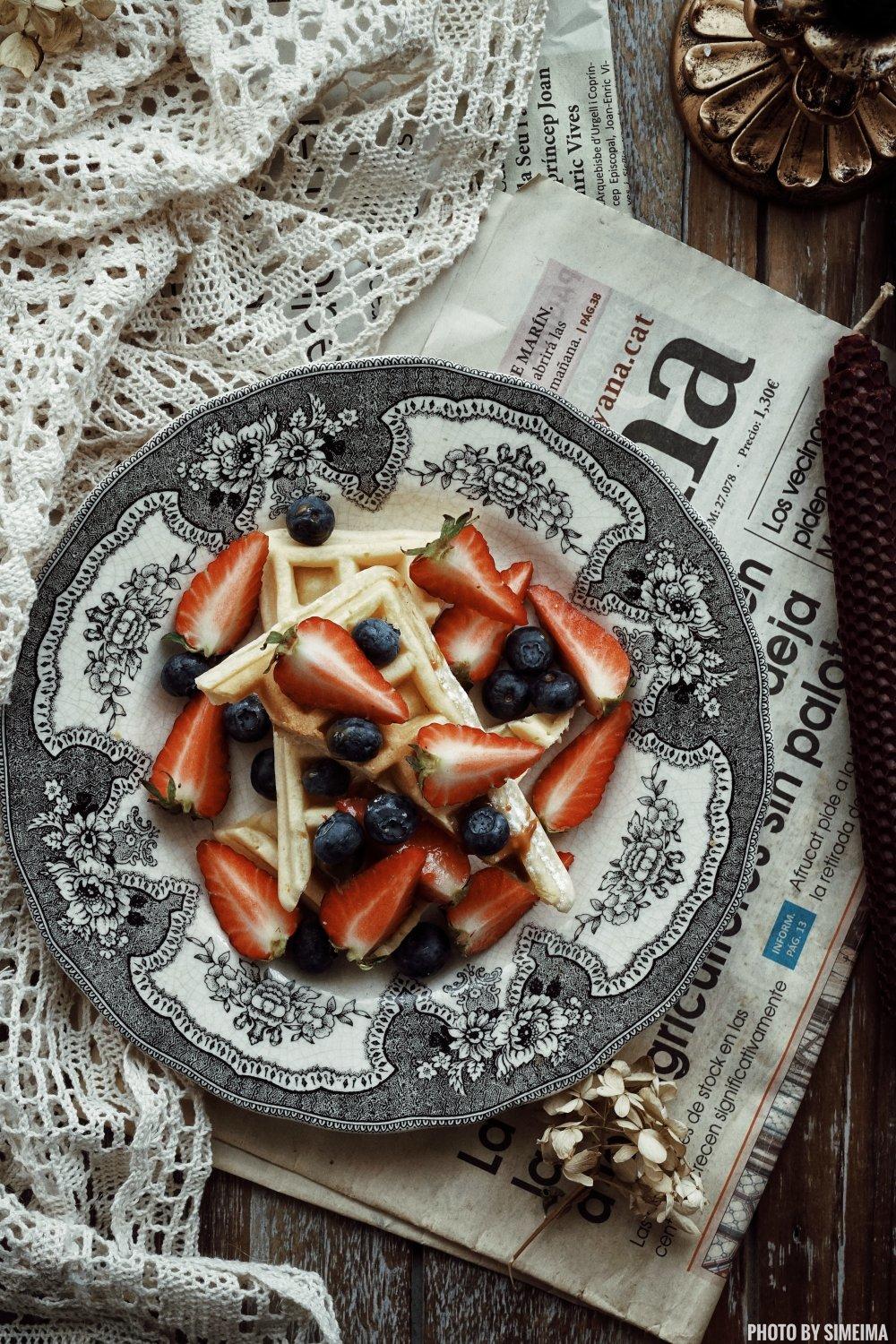 家庭版无泡打粉快手华夫饼【汉美驰华夫饼机】