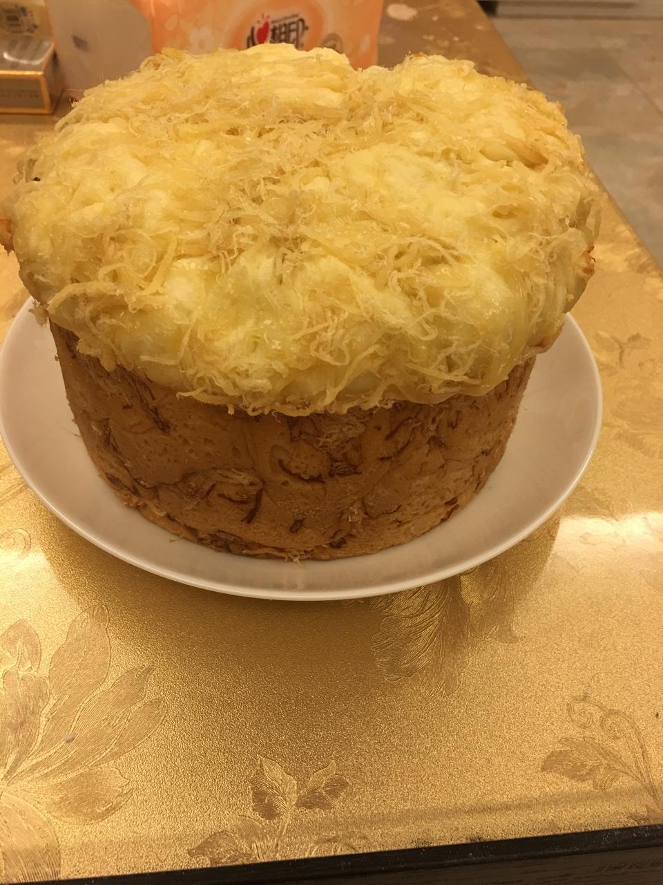 肉松手撕面包—超软会爆浆的面包哟