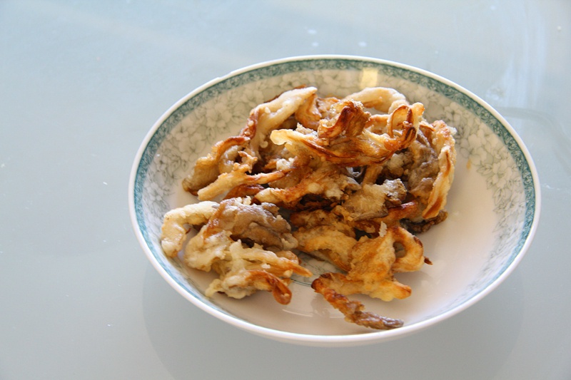 软炸鲜蘑