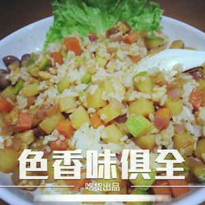 茄汁鸡丁拌饭的做法 步骤9