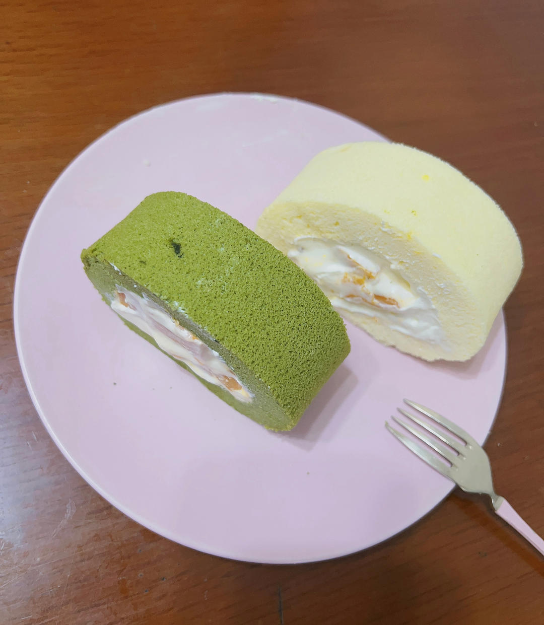 完美抹茶蜜豆蛋糕卷