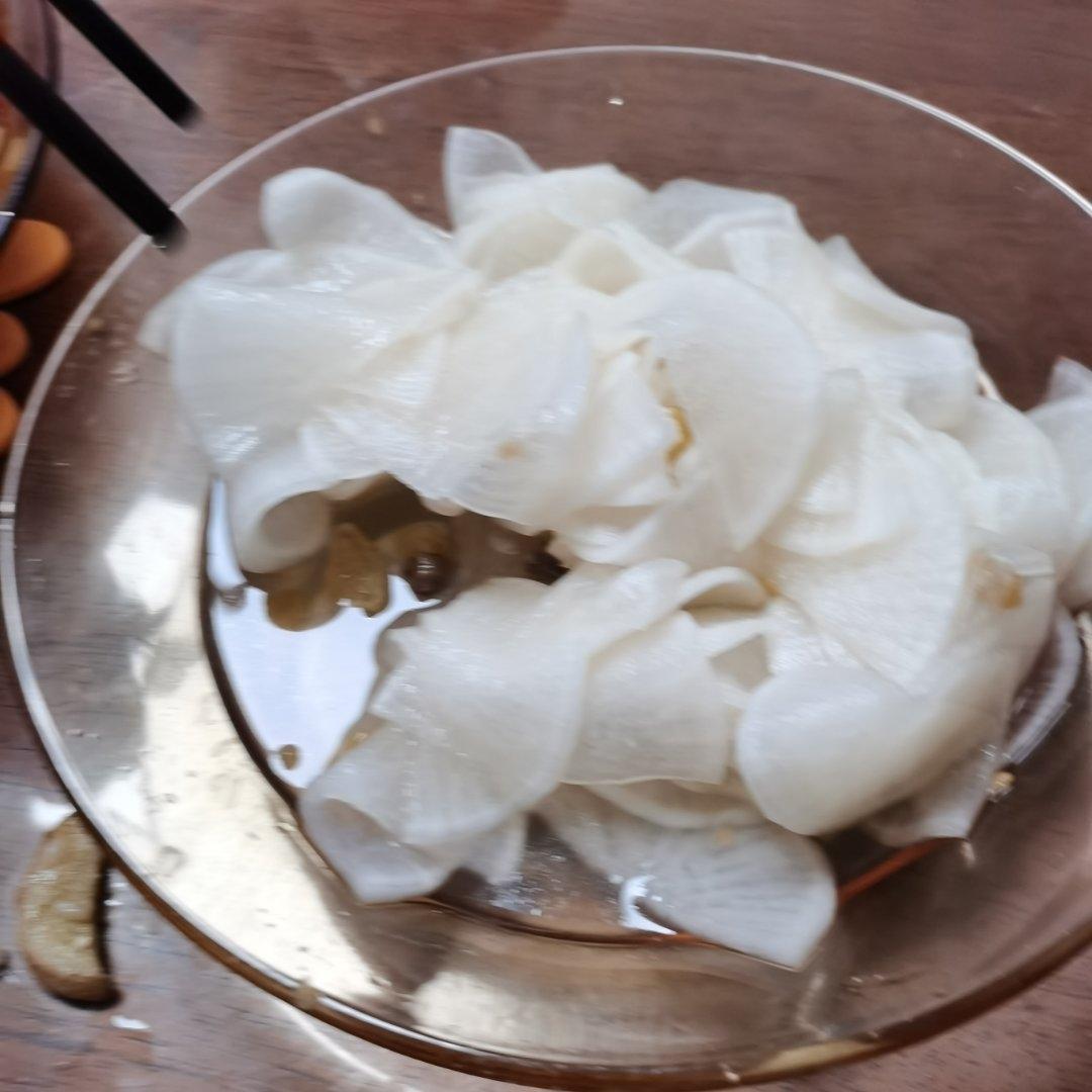 酸甜脆爽腌萝卜