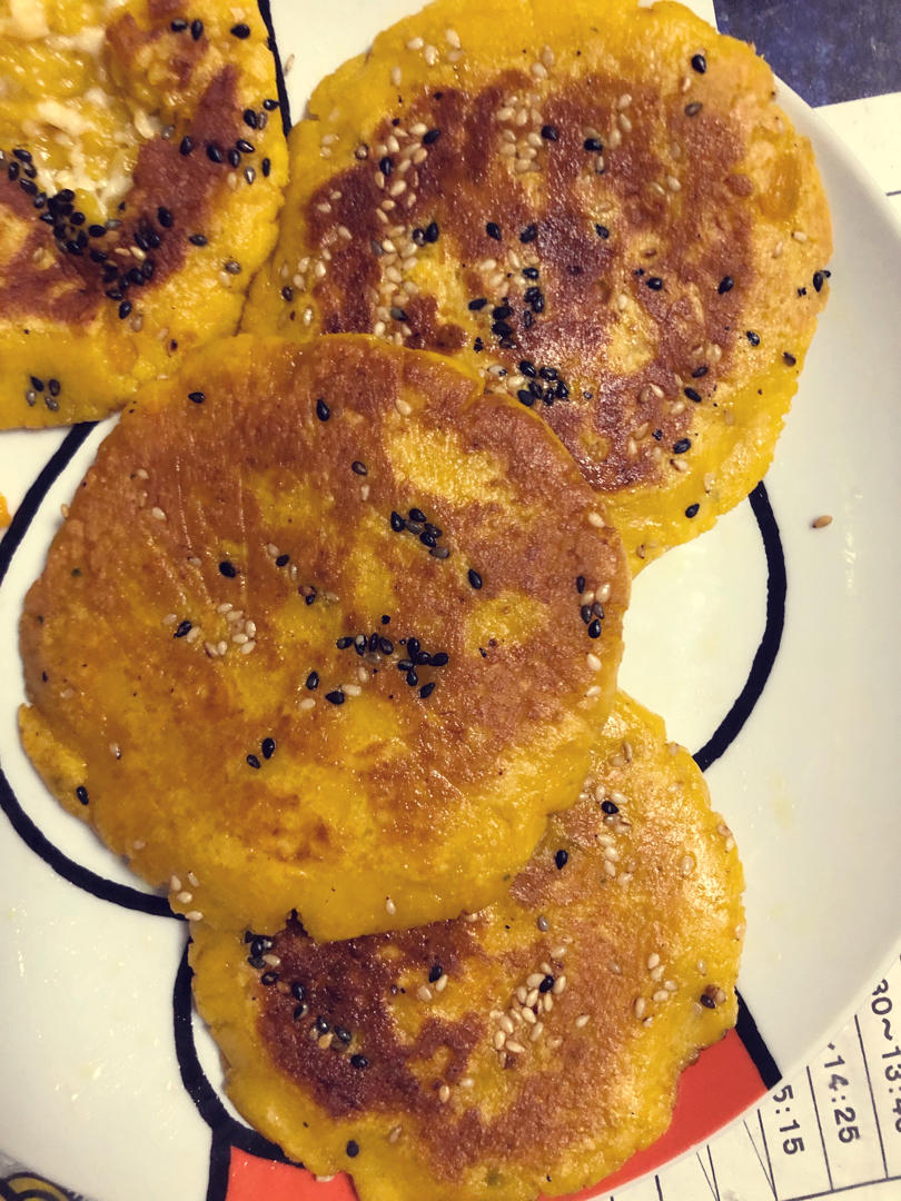 南瓜糯米饼