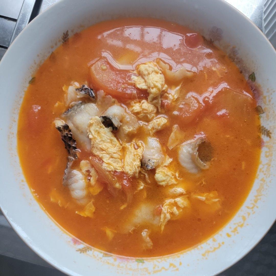 番茄黑鱼片汤（宝宝辅食）