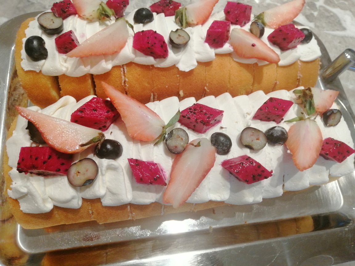 基础草莓蛋糕卷
