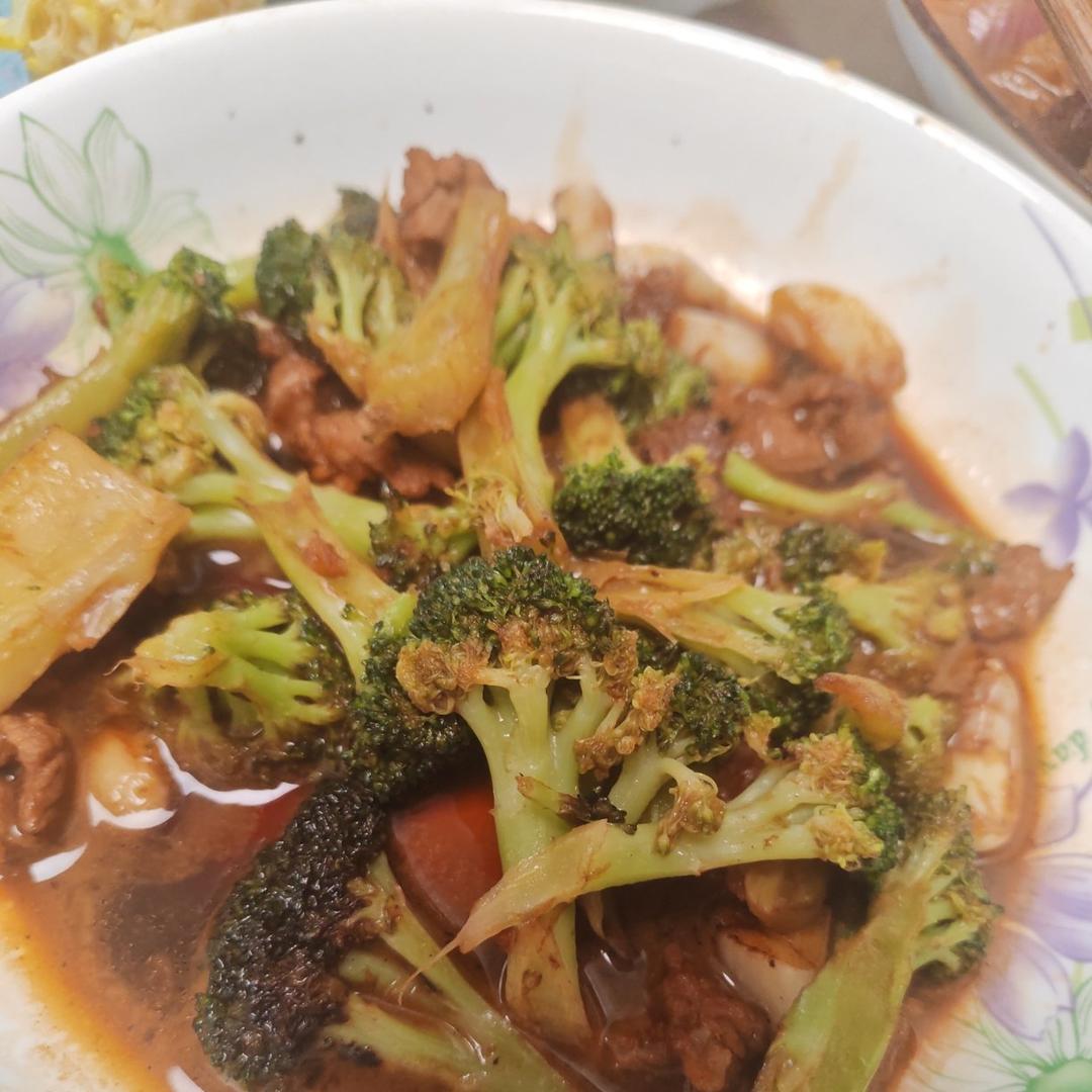 西兰花炒肉