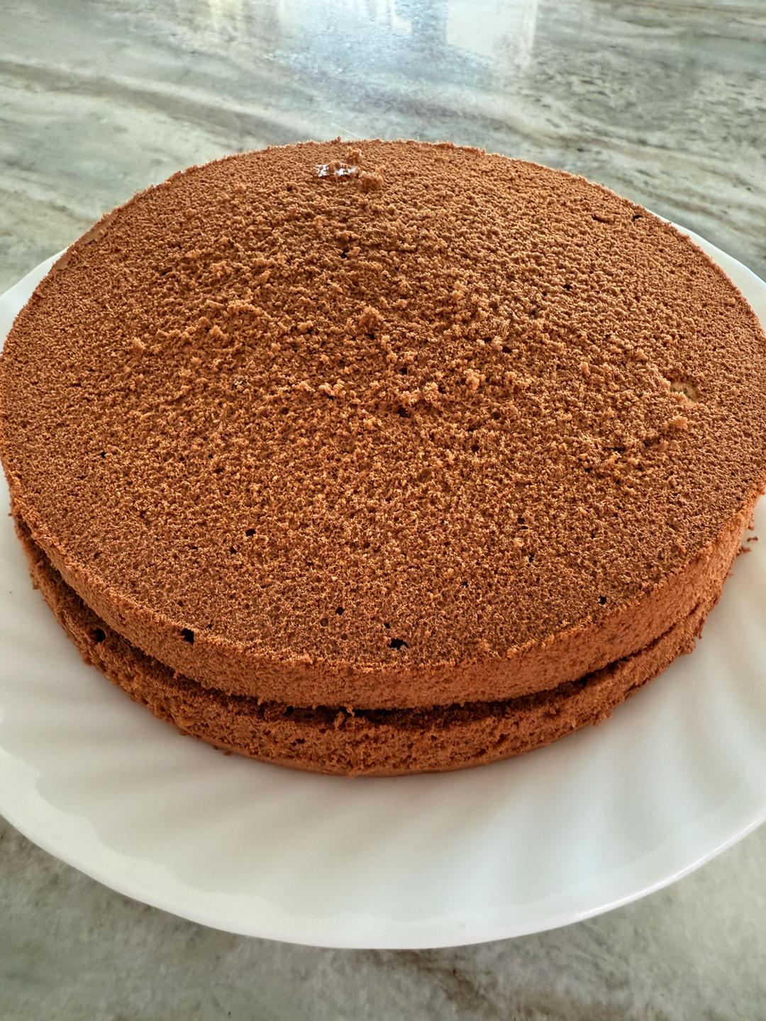 可可戚风蛋糕～8寸～百分百成功