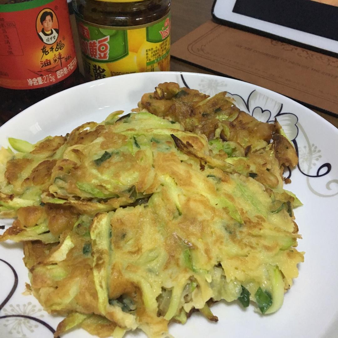 西葫芦鸡蛋饼