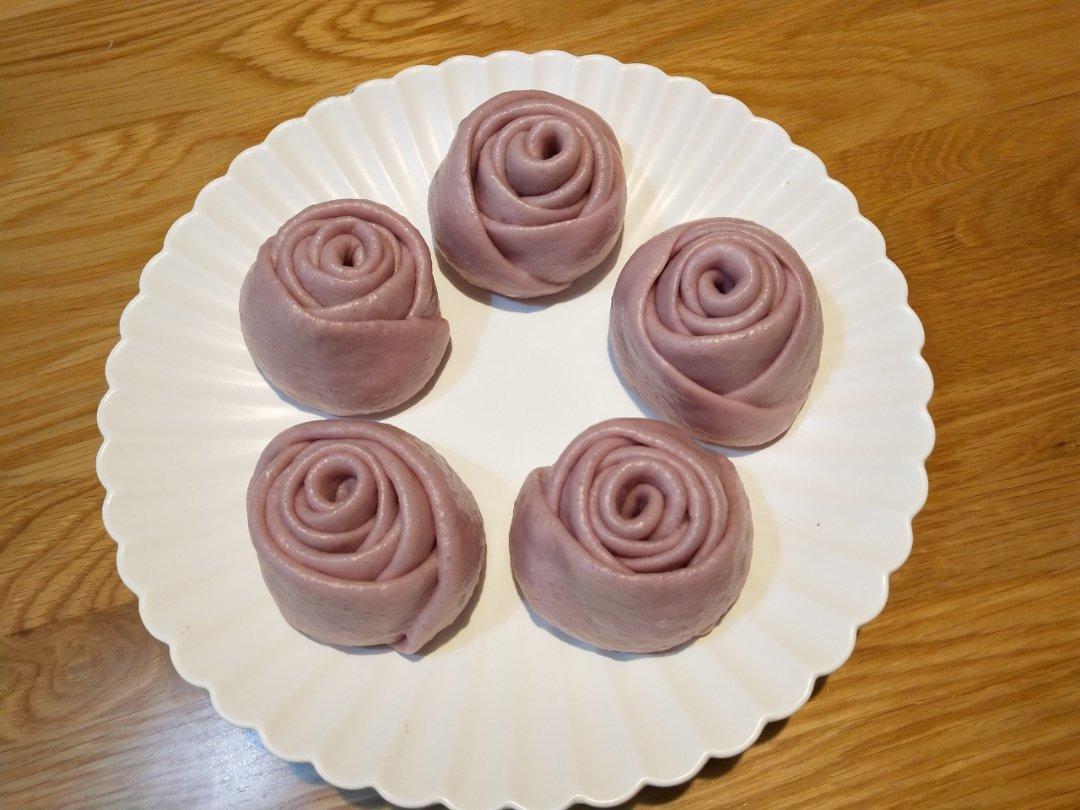 玫瑰花馒头