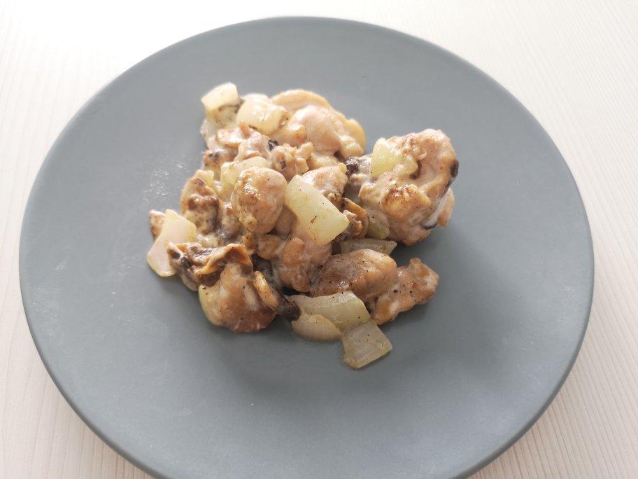 丝滑奶油蘑菇鸡