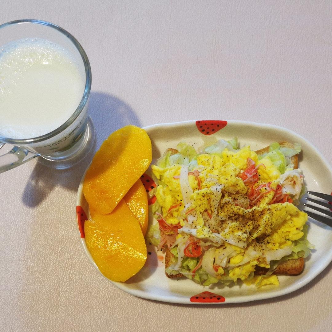 美式炒蛋 scrambled eggs