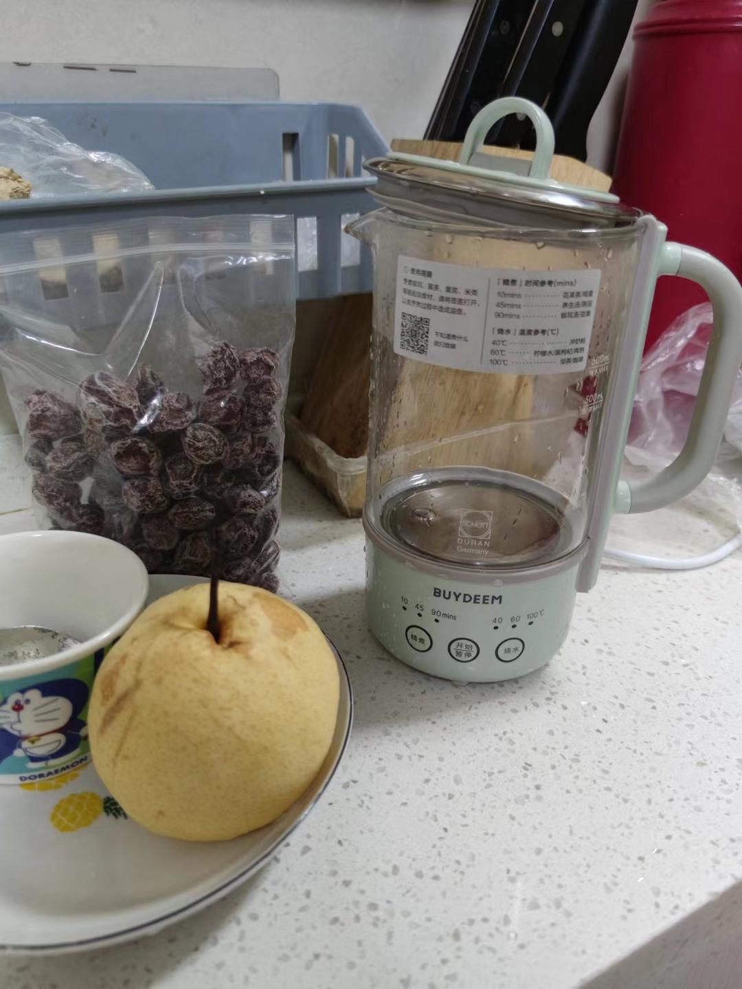 小吊梨汤【5-6月北鼎养生壶食谱】