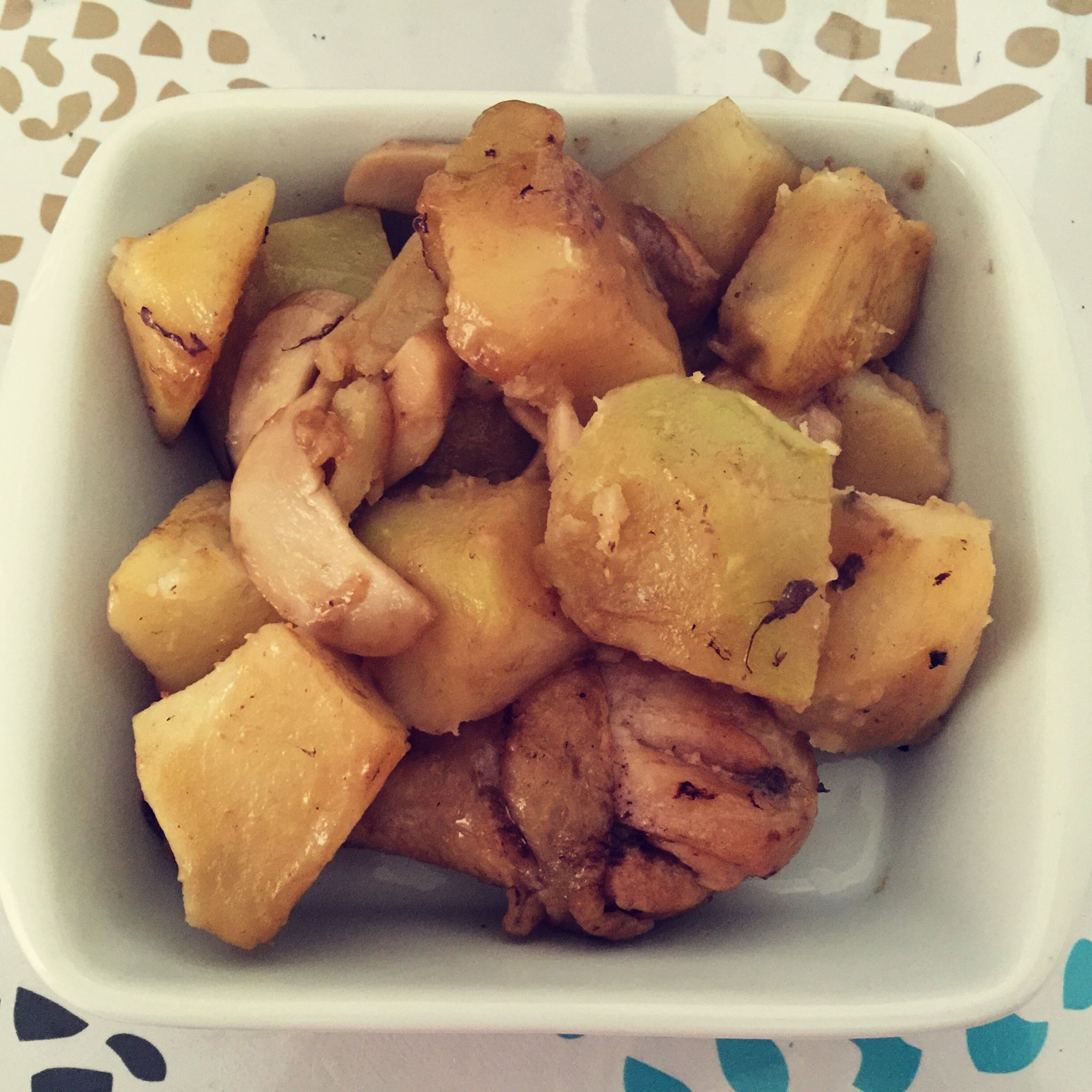 土豆鸡腿