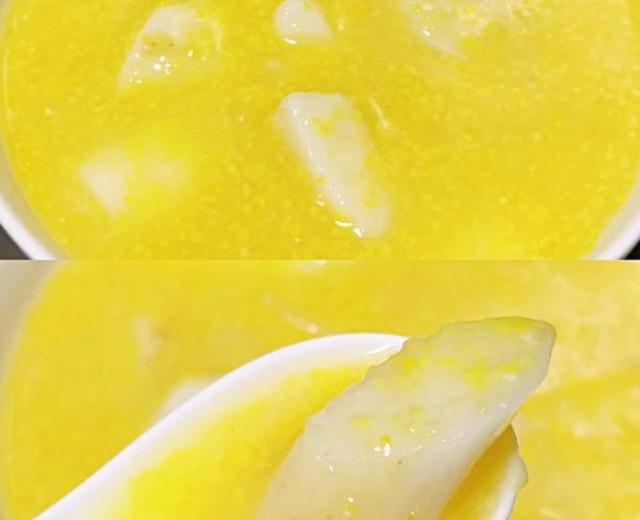 玉米渗野生山药粥(健脾胃粥)的做法