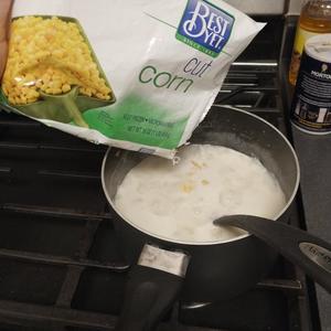奶油土豆玉米汤的做法 步骤5
