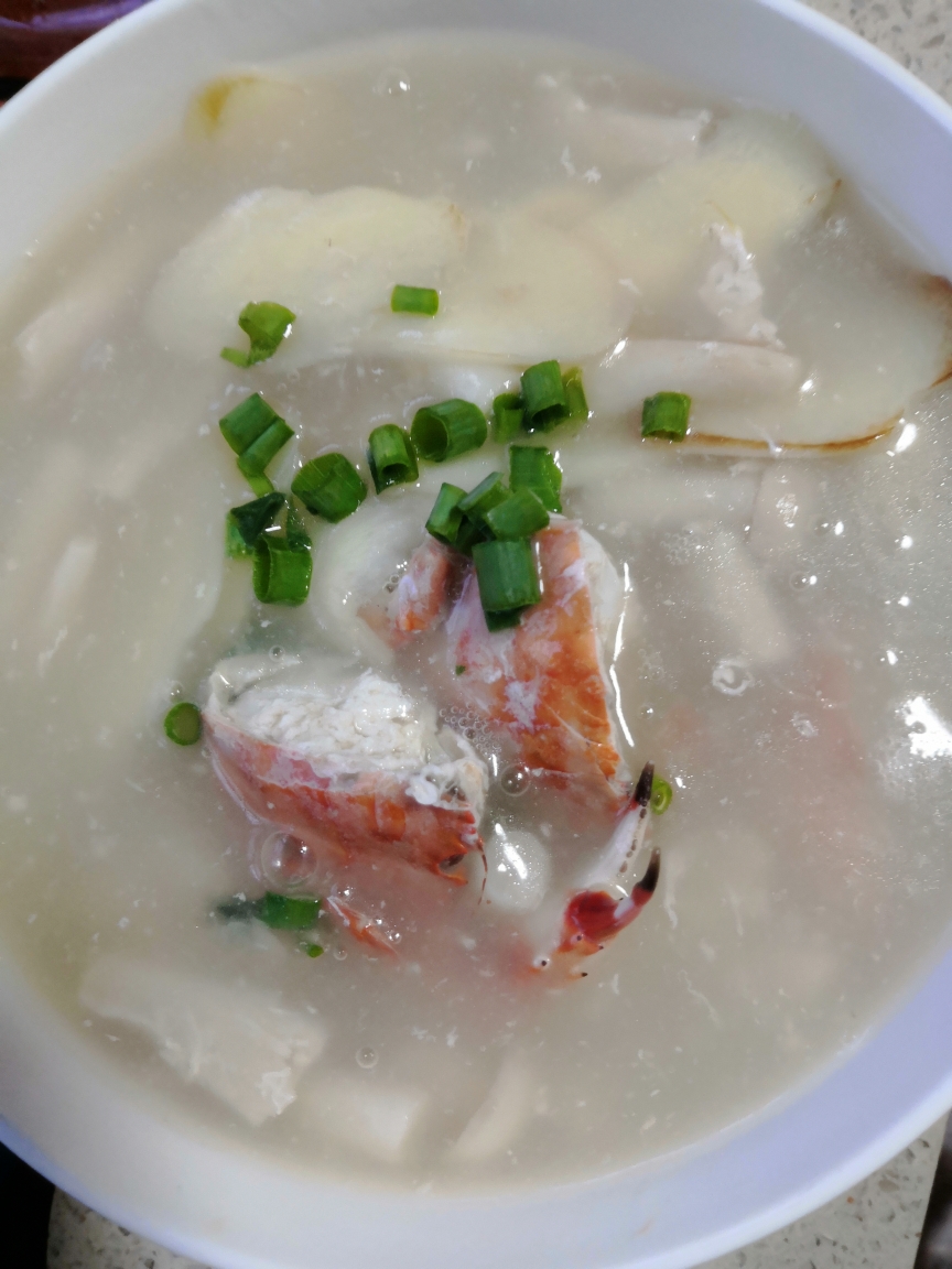 宁波菜～茭白石蟹羹