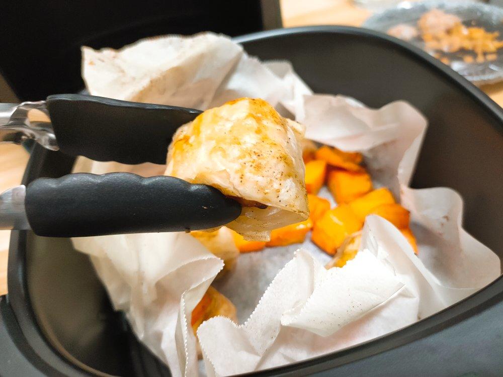 终极懒人减脂餐 空气炸锅烤蔬菜