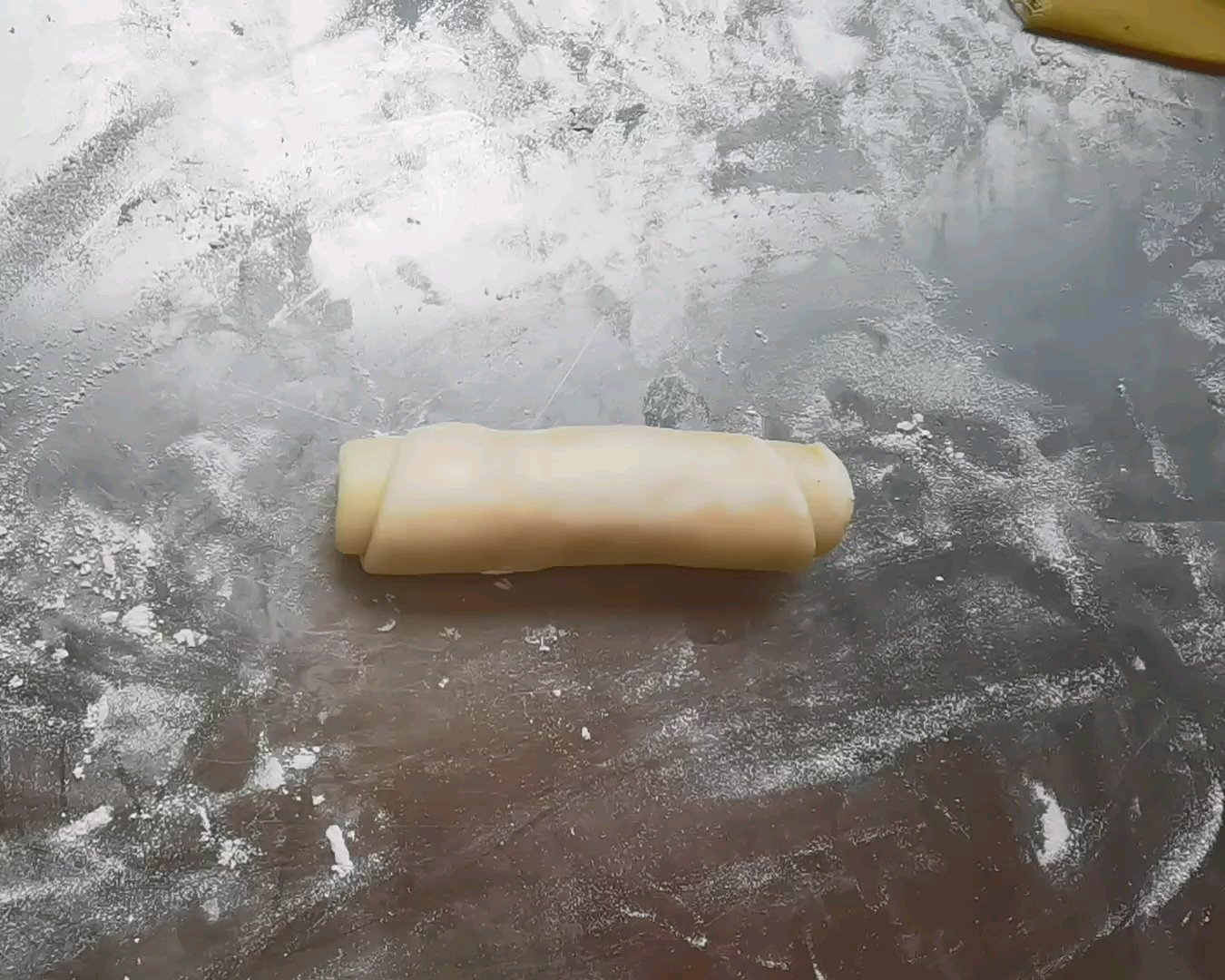 一学就会的点心酥皮💥~苹果派馅料🎁菊花酥，豆沙酥老婆饼用的酥皮的做法 步骤12