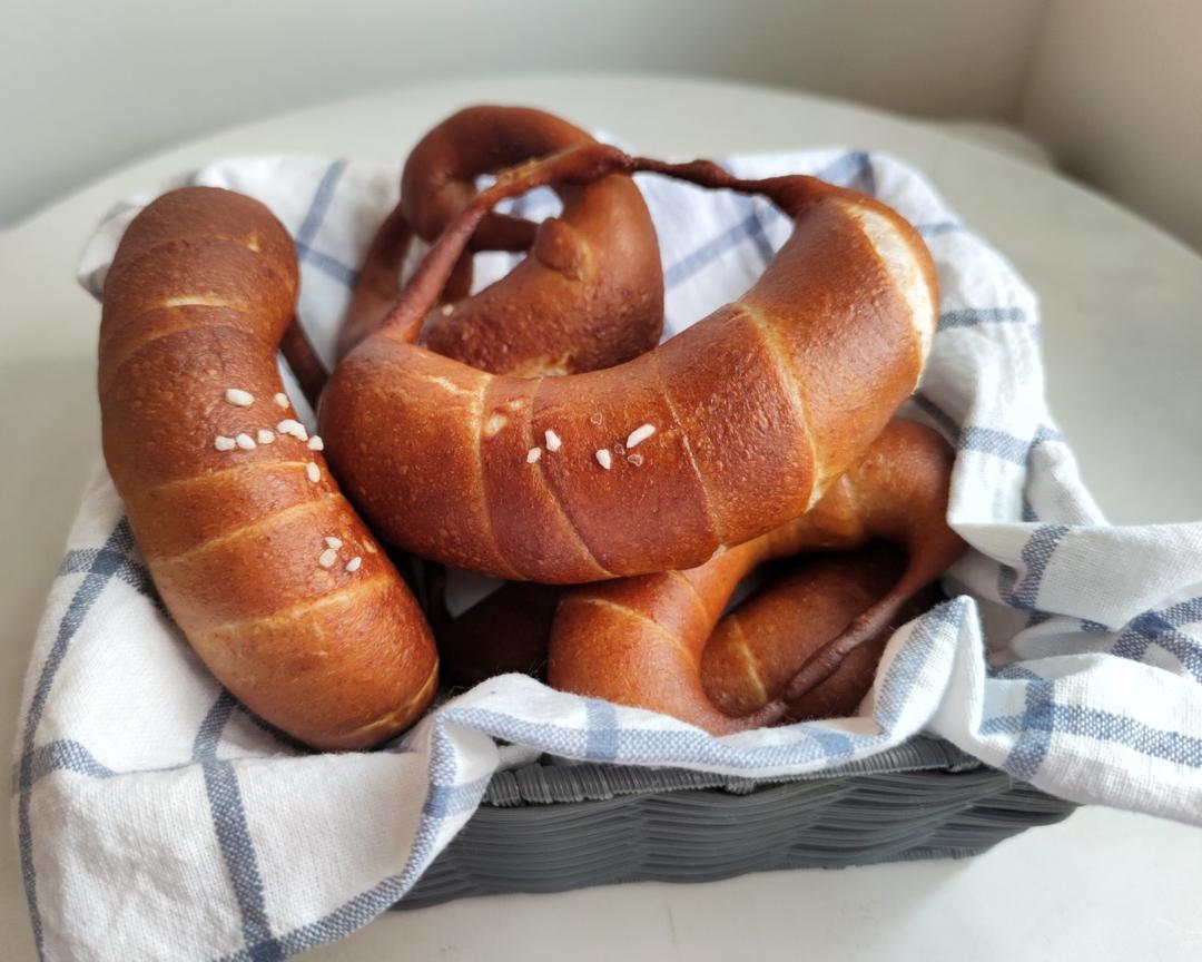 德国碱水面包/普雷节/中国结/绣球/红豆碱水棒/五股辫/六股辫/碱水球