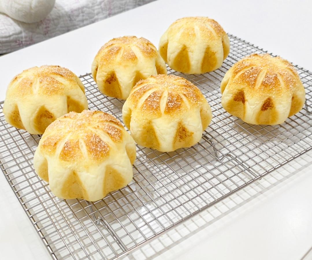 玉米火腿沙拉包，冷藏发酵流程示范