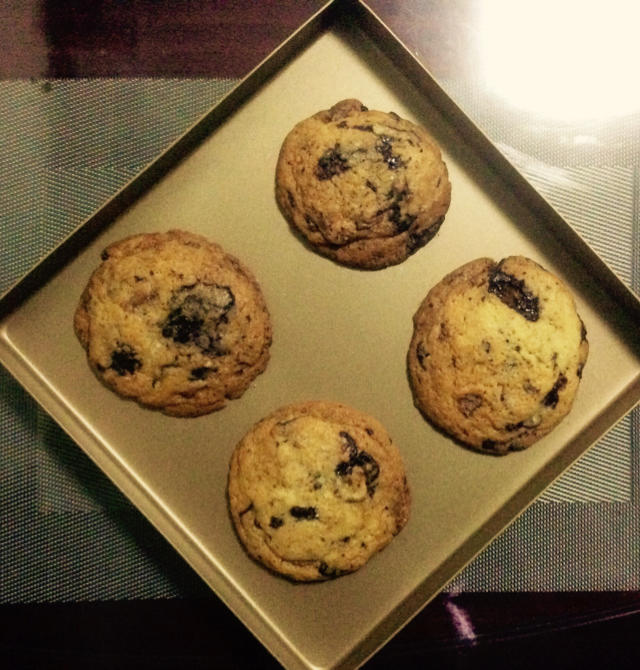 香草海盐巧克力大曲奇